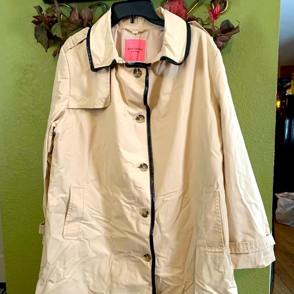 Kate Spade tan trench coat